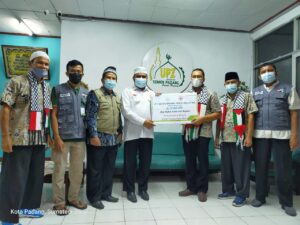 UPZ Baznas Semen Padang Salurkan Bantuan untuk Palestina