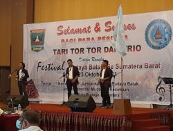 Perbas Helat Festival Tari Tor-tor dan TRIO yang di gelar, Disbud Sumbar Apresiasi Penuh