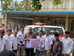 Mesjid Ainul Muttaqin Barokah terima Bantuan Ambulance, Melalui Usulan Verry Mulyadi Diwujudkan oleh Andre Rosiade