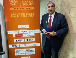 Insannul Kamil Raih Penghargaan World CIO 200 Summit 2023 Indonesia Edition Kategori LEGEND