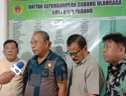 Ketua KONI Padang Yusra : SK Gubernur no 426 tahun 2022 belum dicabut, Pemprov Sumbar Harus Pastikan Jadi atau Tidaknya Pelaksanaan Porprov 2023