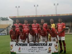 Jinakkan Babel, Sumbar versus Lampung di Semifinal Sepakbola Porwil Sumatera XI-2023