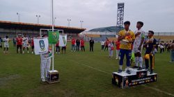 Penantian 20 Tahun, Tim Sepakbola Sumbar Raih Emas Porwil XI Sumatera. Manajer tim Era Sukma Munaf : Terimakasih Semua Pihak dan Masyarakat Sumbar Atas Dukungan Penuhnya