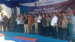 Walikota Padang Sukses Wujudkan Progul Transportasi, Koridor 2 dan 3 Trans Padang resmi Mengaspal