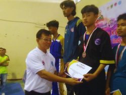 Pengcab KBI Padang Tampil Sebagi Juara Umum pada Kejurda Kick Boxing Sumbar 2023