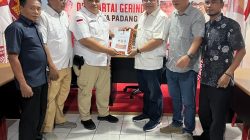 Alkudri Ambil Formulir Sebagai Wako- Wawako di DPC Gerindra Padang