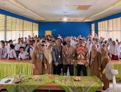 BNI Wilayah 02, Kantor Cabang Solok menggelar Program Satu Rekening Satu Pelajar di SMP N 3 Solok Selatan