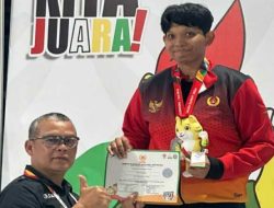 Delva Rizki Harus Puas Raih Medali Perak PON XXI