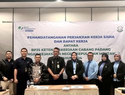 BPJS Ketenagakerjaan Padang dan Kejari Mentawai optimalkan program Jamsostek