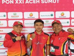 Atlet Sambo Sumbar Ridho Ichlas Raih Perak PON XXI